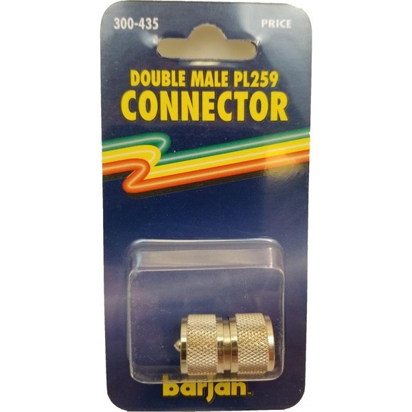 Barjan Double Male Connector 300435